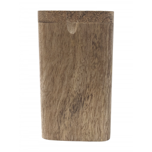 4'' Dark Wood Dugout W/Metal Bat - [DUGPW01]